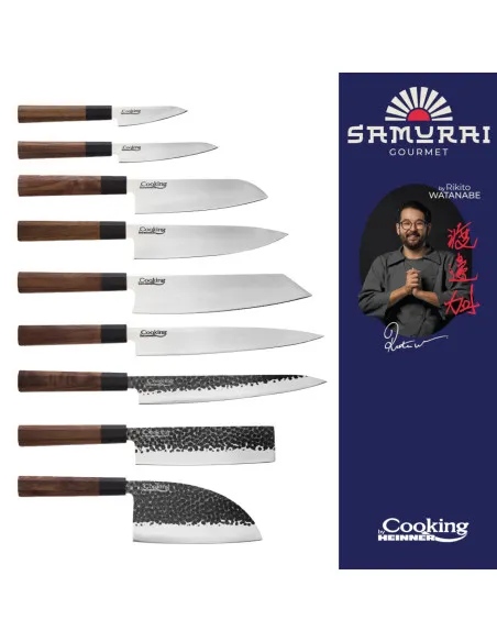 CUTIT UNIVERSAL 13 CM, RIKITO WATANABE, SAMURAI GOURMET, COOKING BY