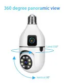 Camera dubla de supraveghere in bec, Wi-Fi Jortan, JTZ-9696, night vision + Card memorie 32gb