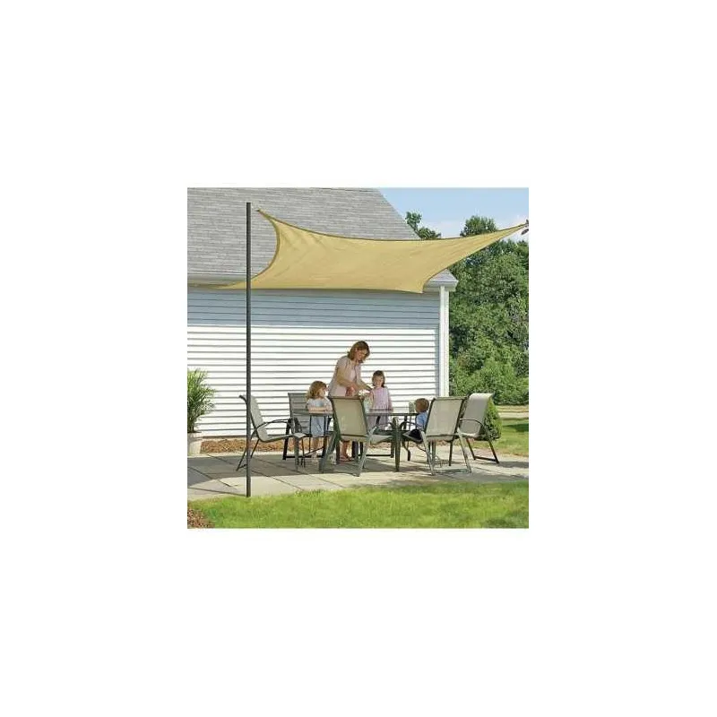 Cumpara Copertină de Umbrire 3x3 m, Crem, 180