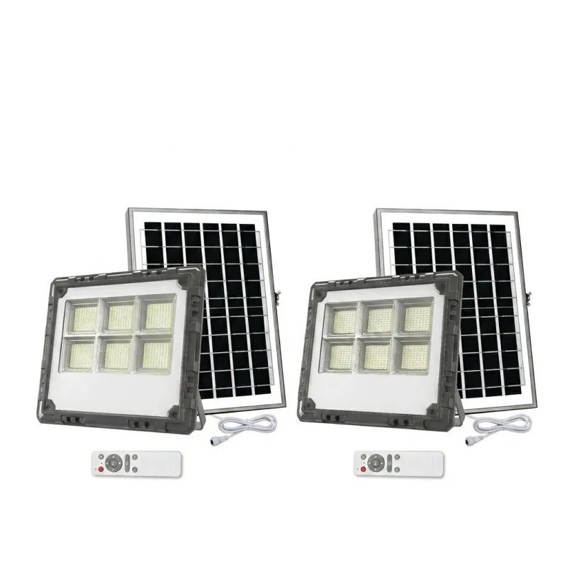 Proiector Solar LED Jortan 800W/ 1000W, Senzor de Mișcare, Telecomandă, IP66, 9000 lm