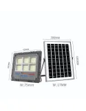 Proiector Solar LED Jortan 800W/ 1000W, Senzor de Mișcare, Telecomandă, IP66, 9000 lm