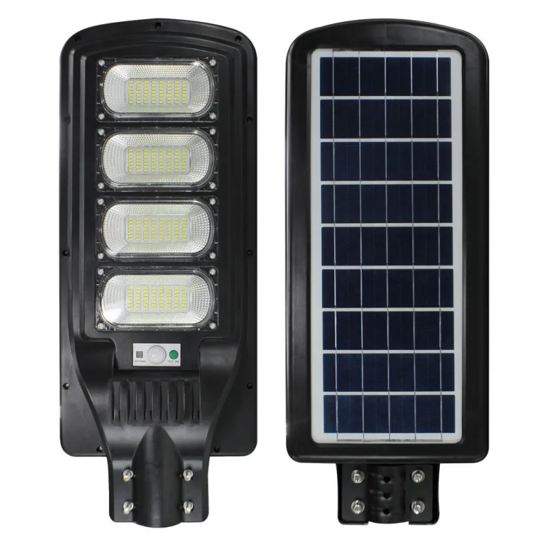 Lampa solara clasica JORTAN 50W/100W/150W/200W/ 250W/300W cu telecomanda si senzor de lumina
