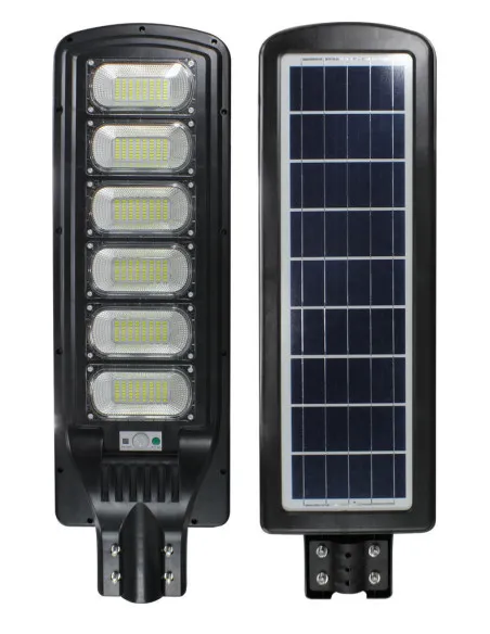 Lampa solara clasica JORTAN 50W/100W/150W/200W/ 250W/300W cu telecomanda si senzor de lumina